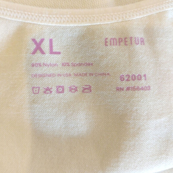 💸$10 Empetua Women's XL Cami Compression Shaper Wear Nude - Picture 3 of 3
